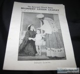 Vintage 1930s Episcopal Church Sunday School Lesson Leaflets Bib