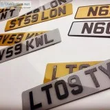 3D and 4D Gel Resin Legal Number Plates Online in UK