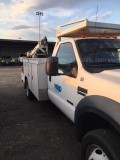 2007 Ford F-450 Service Body Truck with Auto Crane