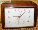 Vintage General Electric Wood Clock Model No. 3H192 Made in USA