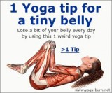 1 Yoga Tip For A Tiny Belly