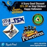 A Scary Good Discount &ndash 25% off on Vinyl Stickers Happy Hal