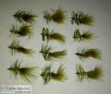Fishing flies (Wooly Bugger. color olive)) 1 dozen