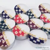 Tea light candles - Henna designed