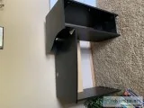 Black desk