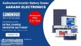 Inverter battery dealers in Noida India  Aakash Electronics