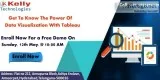 Its Time To Become An Expert In Tableau. Start Enrolling For Kel
