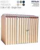 Garden Sheds Premier 2.26m(W) x 1.52m(D) Sgl Door For Sale