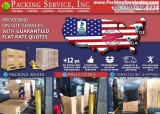 Lansing MI - Wooden Crates  Palletizing Services - Packing Servi