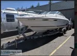 1996 Sea Ray Motor Boat 24 ft with Trailer and Cabin
