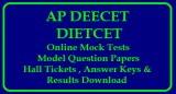 AP DEECET (Dietcet) Hall Tickets2019 Download &ndash apdeecet.ap