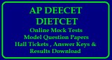AP DEECET (Dietcet) Hall Tickets2019 Download &ndash apdeecet.ap