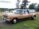 1985 Dodge 1 Ton Dually Crew Cab 2 wheel drive