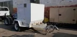 GORMAN-RUPP SEWER PUMP MOUNTED ON A TRAILER