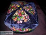 Antique-Chinese-Embr oidered-Mandarin-Off icials-Hat