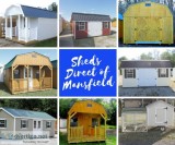 Amish built storage sheds