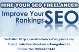SEO Expert in Bangalore - Get in 1st Page in 3 Month