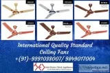 International Quality Standard Ceiling Fan Manufacturers