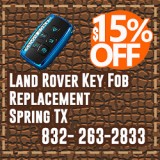 Land Rover Key Fob Replacement Spring TX