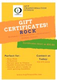 Fitness Gift Certificates
