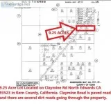 9.25 ACRE LOT ON CLAYMINE RD LOCATED IN NORTH EDWARDS