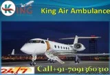 24 Hours-King Air Ambulance Service in Delhi