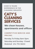 Caty s Cleaning Services