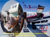 Hire Comprehensive and Comfortable Air Ambulance in Delhi by Lif