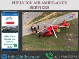 Get Book Transparent Air Ambulance in Chandigarh by Hifly ICU