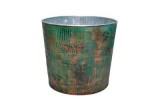 Metal floral containers