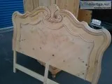Armoire and matching headboard