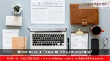 How to file Canada PR application