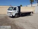 1995 ISUZU NPR FLATBED TRUCK 0217