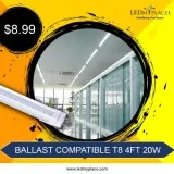 Install 4 ft LED Tubes at the Residential Places to Lighten the 