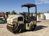 2005 INGERSOLL RAND DD28HF VIBRATORY TANDEM SMOOTH DRUM ROLLER