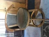 Solid Oak Bar Stools