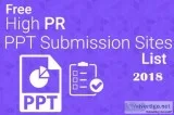 Benefits of PPT Submission Sites List - Yogeshgaur.com