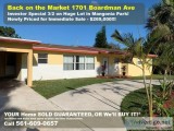 Back on the Market Investor Special 32 on Huge Lot in Mangonia P