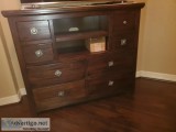 King bedroom set solid wood