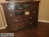 King bedroom set solid wood