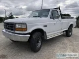 1995 F-250 White Pick Up