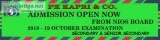 Failed Student (CBSE) do NIOS Secondary Sr. Secondary Online Adm