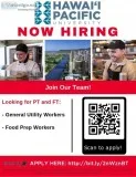 Food Prep Worker - Hawaii Loa Campus