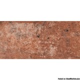 Capella Red 5X10 Brick Pattern Matte Porcelain Tile