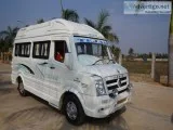10 Seater AC or Non AC Tempo Traveller Rent Koramangala