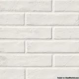Capella White 2X10 Brick Pattern Matte Porcelain