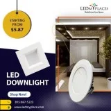 Brighten up Your Indoors With Easy Installable LED Downlights