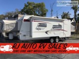 2010 FOREST RIVER ROCKWOOD ROO 27FT HYBRID 1 SILDE OUT VERY CLEA