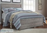 Culverbach Gray QueenFull Panel Bed