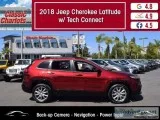 Used 2018 JEEP CHEROKEE LATITUDE W TECH CONNECT for Sale in San 
